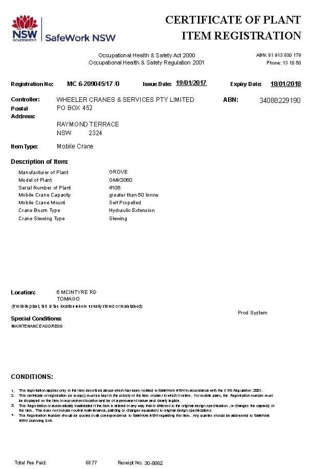 Slew Cranes - Wheeler Cranes : Wheeler Cranes